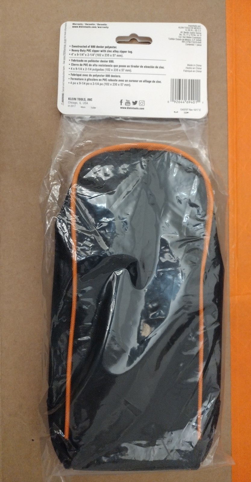 NEW Klein Tools 69401 Carrying Case Multimeter Electrician