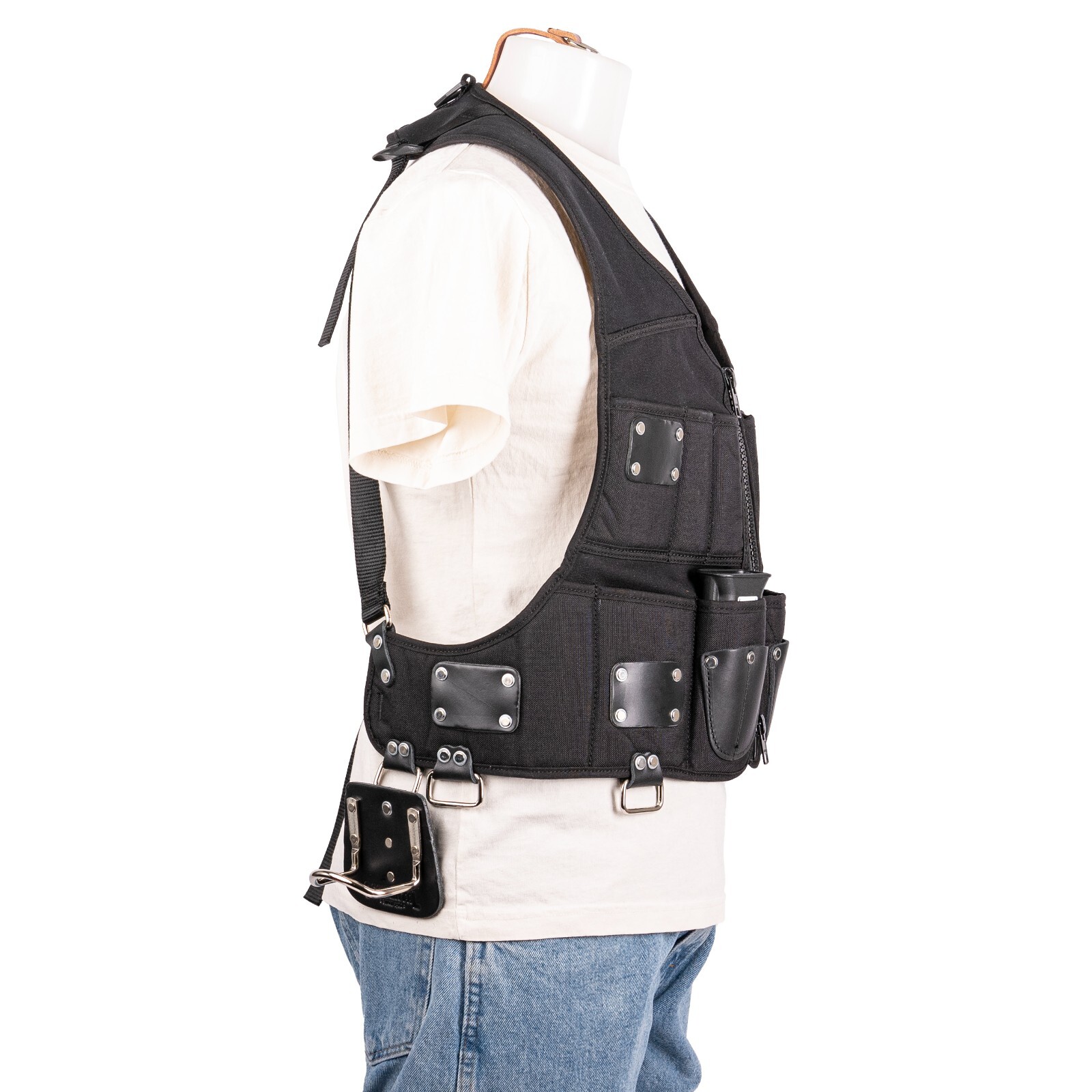 Occidental Leather 2536 Standard Size Builders’ Zip Vest Tool Carrying System