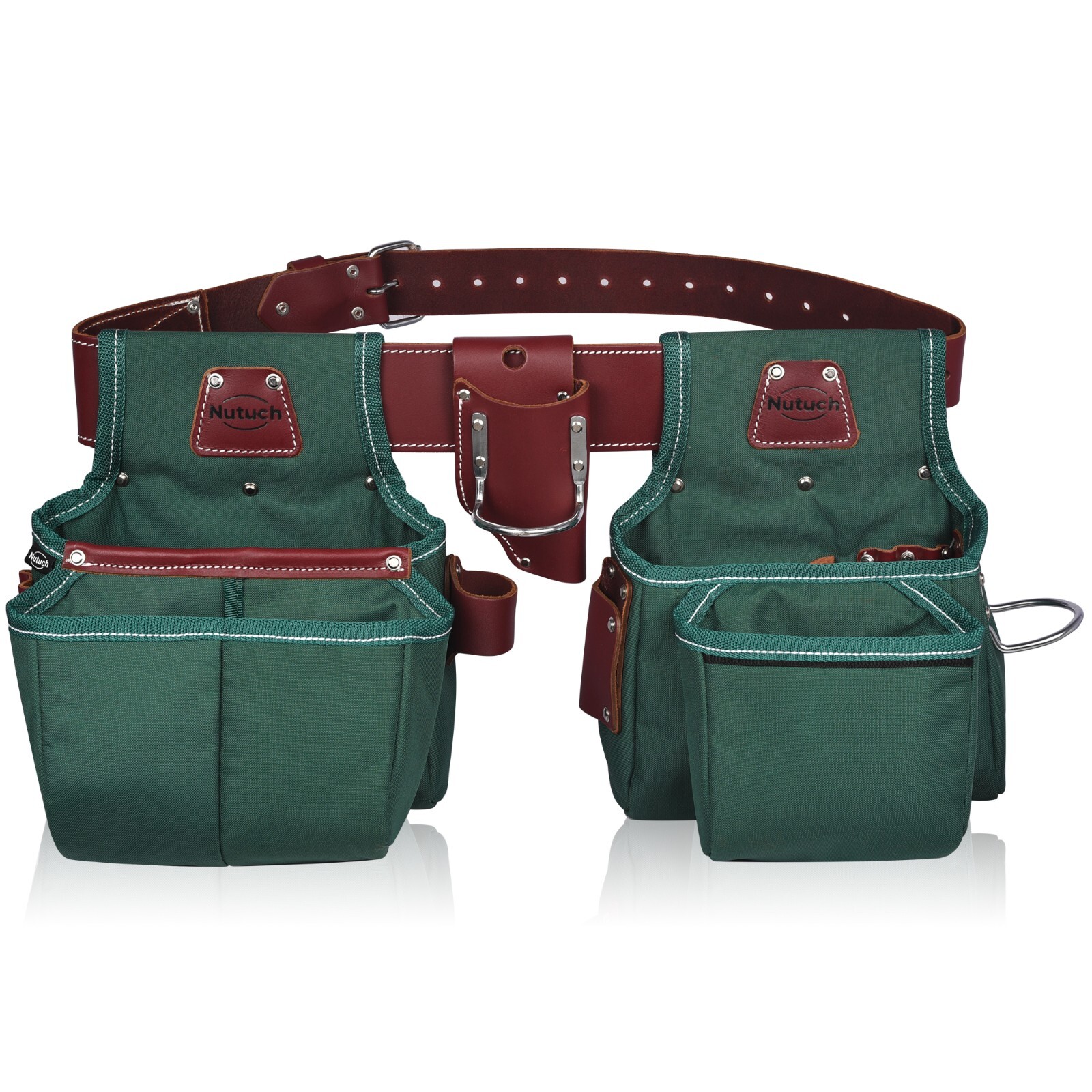 NUTUCH Nylon and Leather Tool Belt | Carpenter Tool Belts | Electrician