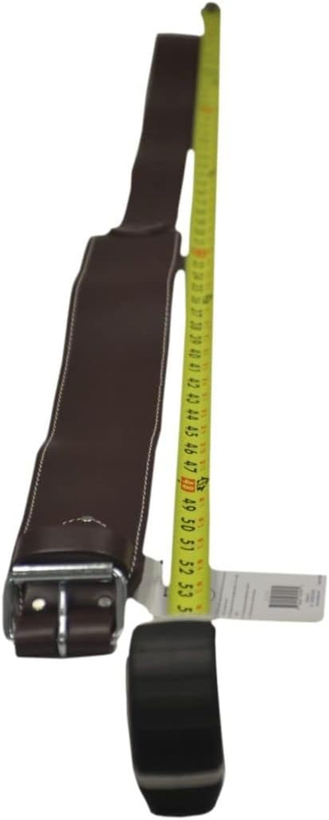 20-176 3In. Heavy Duty Ranger Style Leather Work Belt, Brown