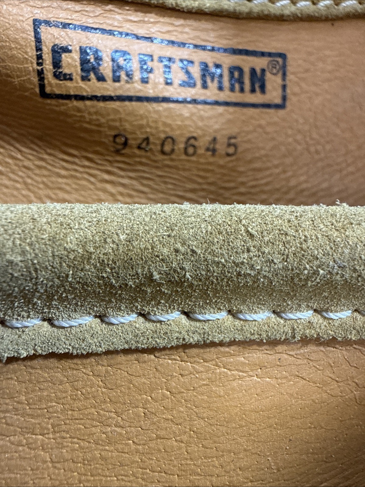 CRAFTSMAN LEATHER TOOL CARPENTER’S BELT POUCH W/BELT #940645 And #664 Lot