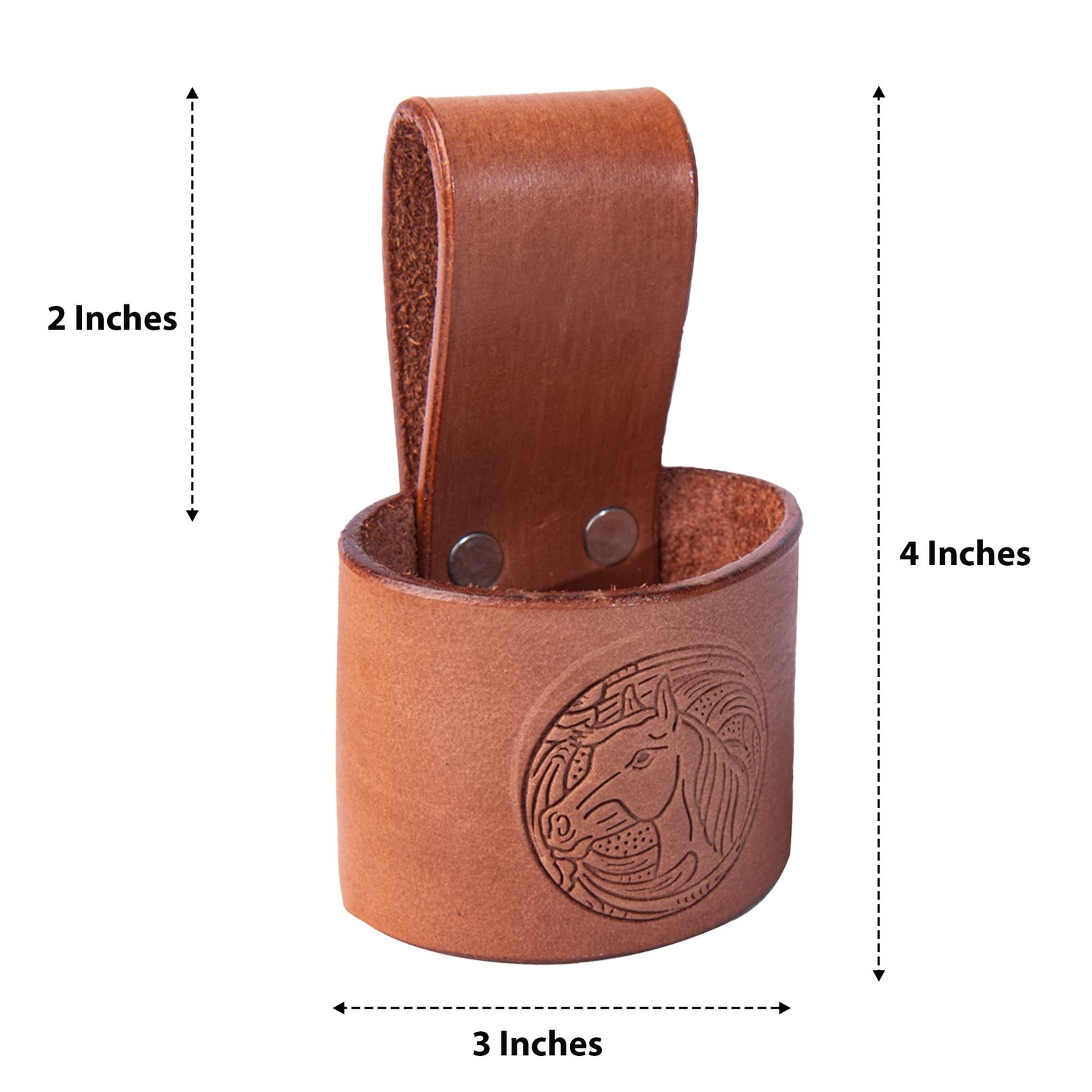 Full Grain Buff Leather Hammer Holder Hammer Holder for Tool Belt Tool Case H…