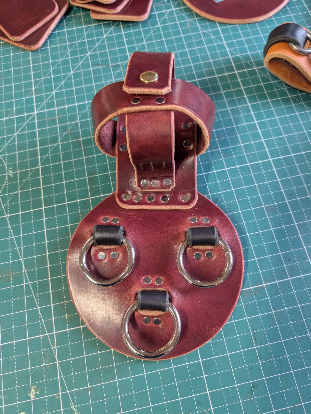 Ironworkers Spud Wrench/ Tape Measure Holder