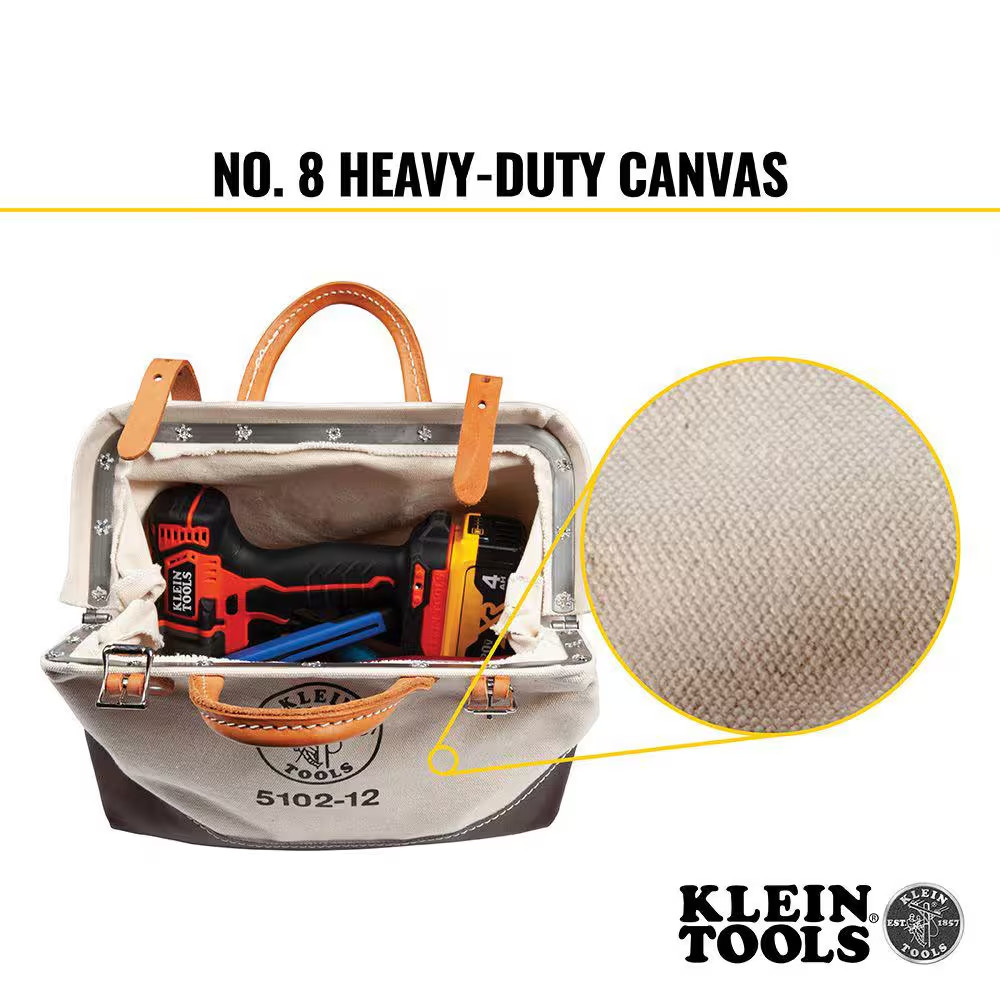 12 In. Canvas Tool Bag