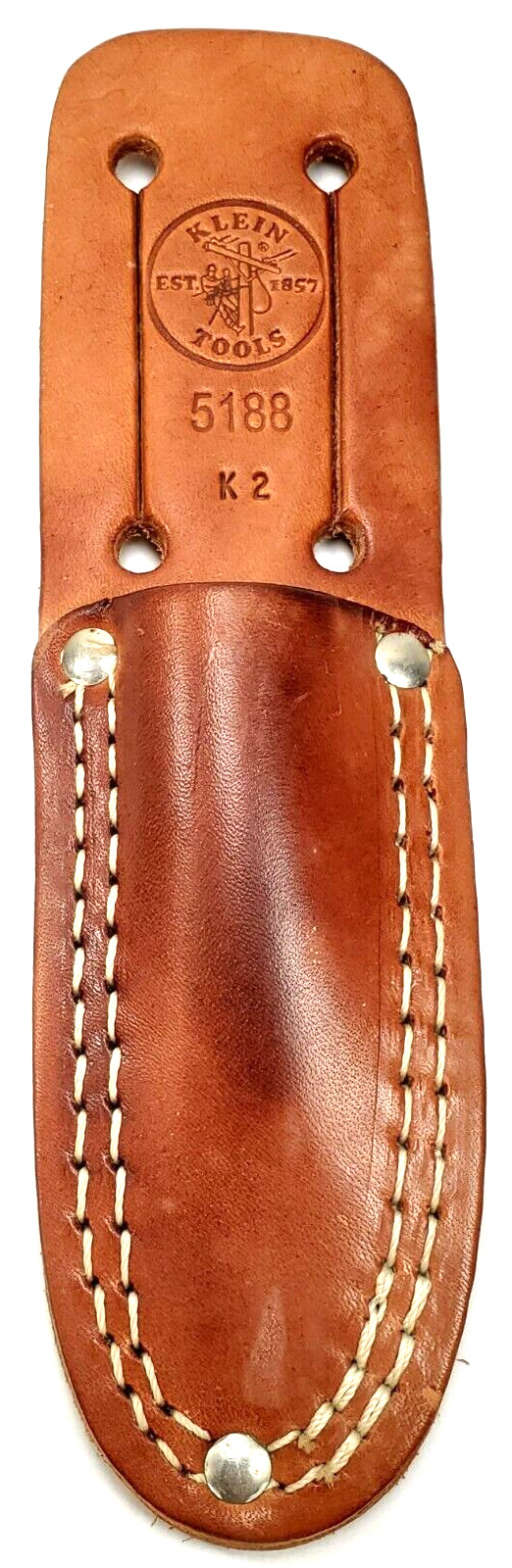 VTG KLEIN TOOLS Leather Tool Sheath Klein 5188 K2 Klein Knife Pouch Belt Sheath