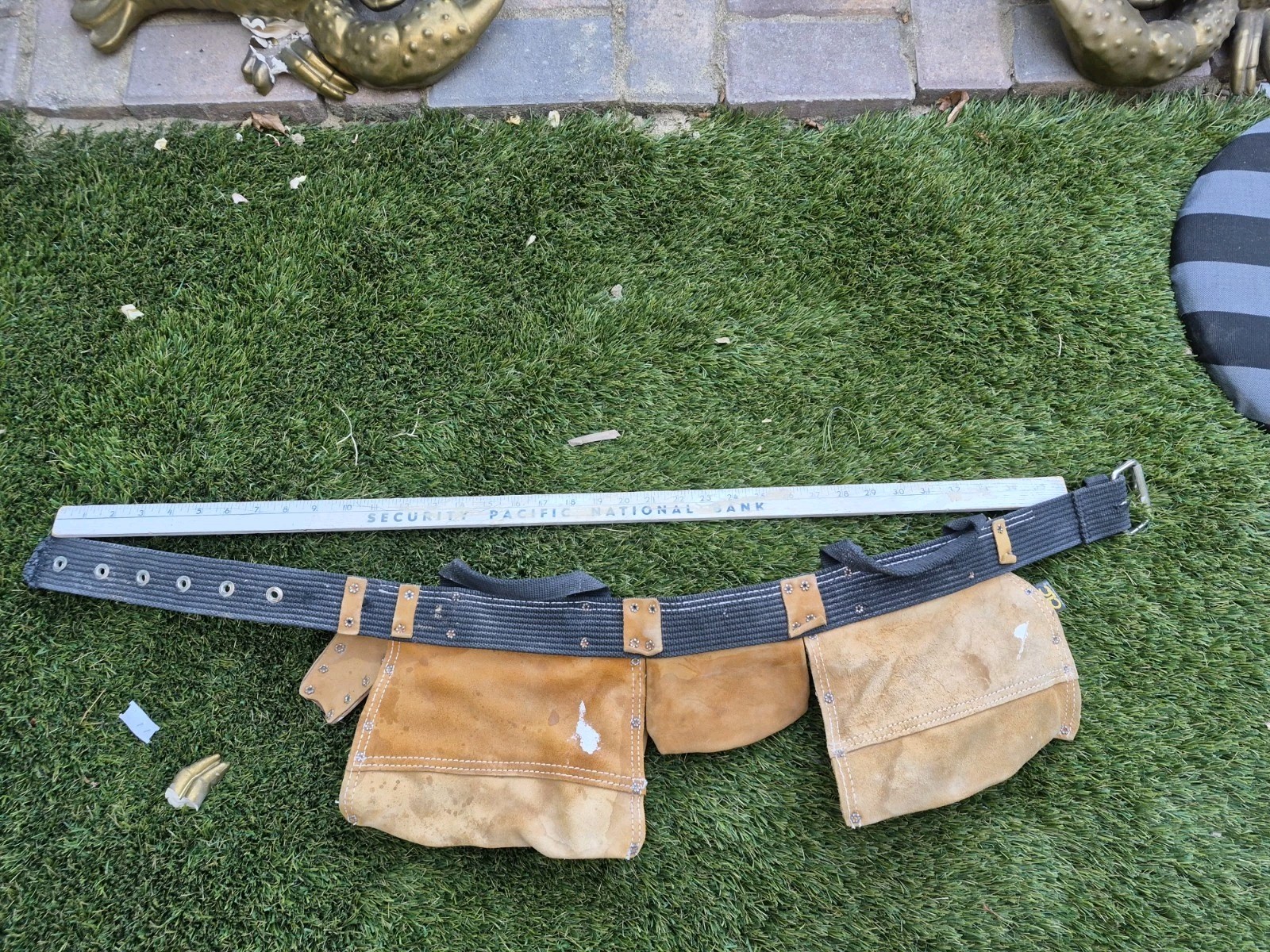 Husky CLC Custom Leathercraft Suede Tool Belt Pouch Work Gear