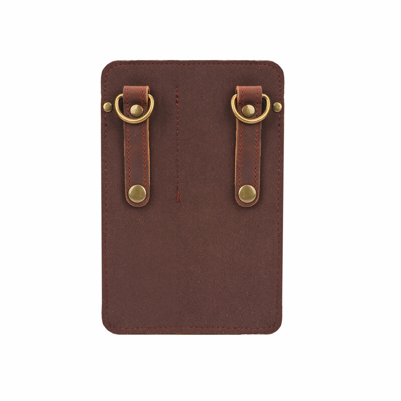 TOURBON Garden Tools Organizer Belt Pouch Women Leather Shoulder Bag for Gift