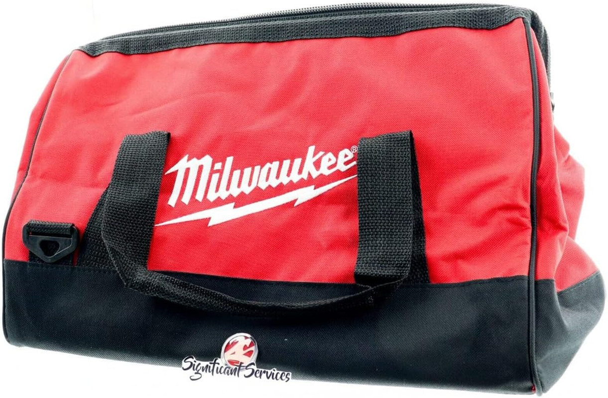 Heavy Duty Soft Side Tool Bag 16″ Contractor Tote with Shoulder Strap