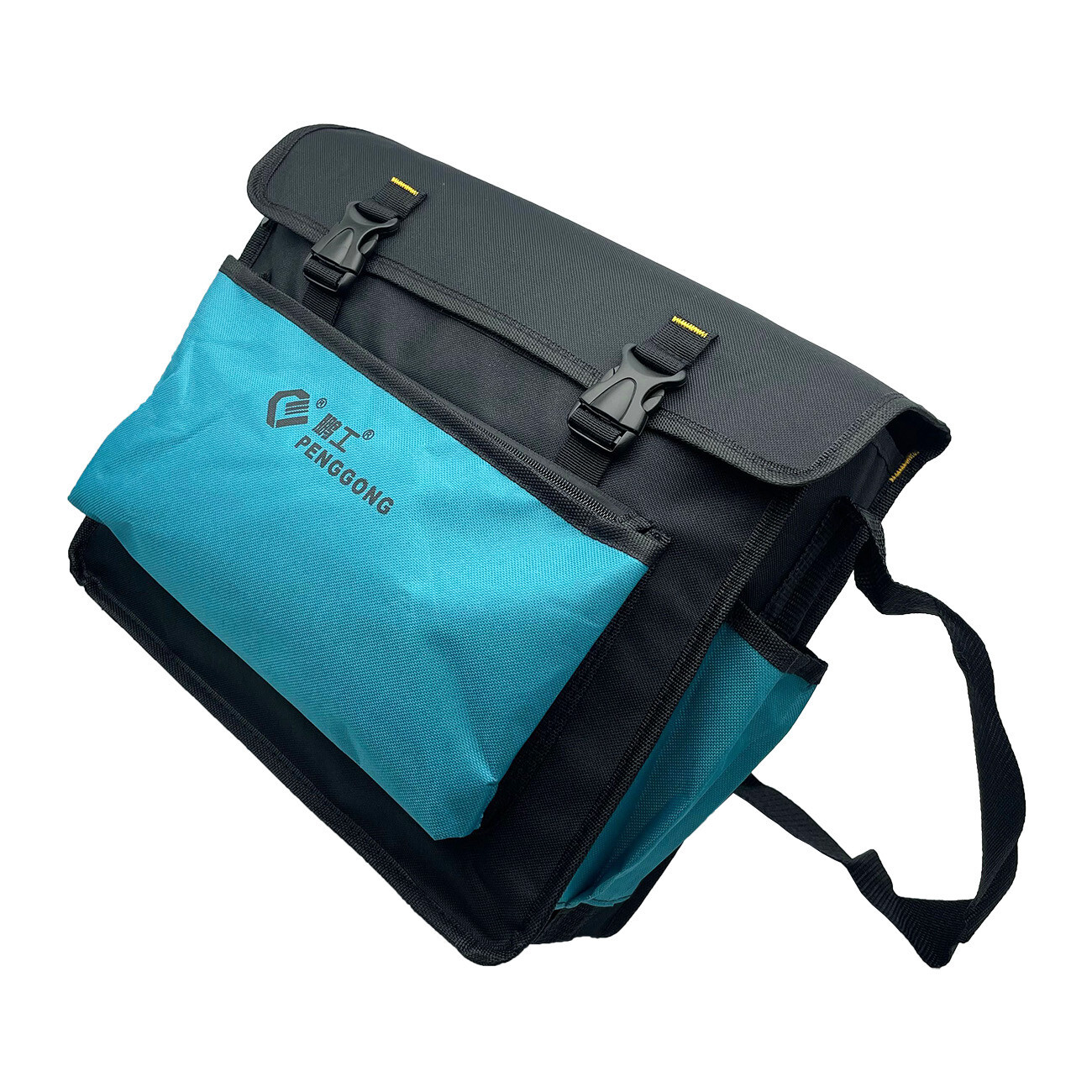 15″ Wide Mouth Heavy Duty Electrician Tool bag Multi Purpose 15.35″x4.92″x12.6″