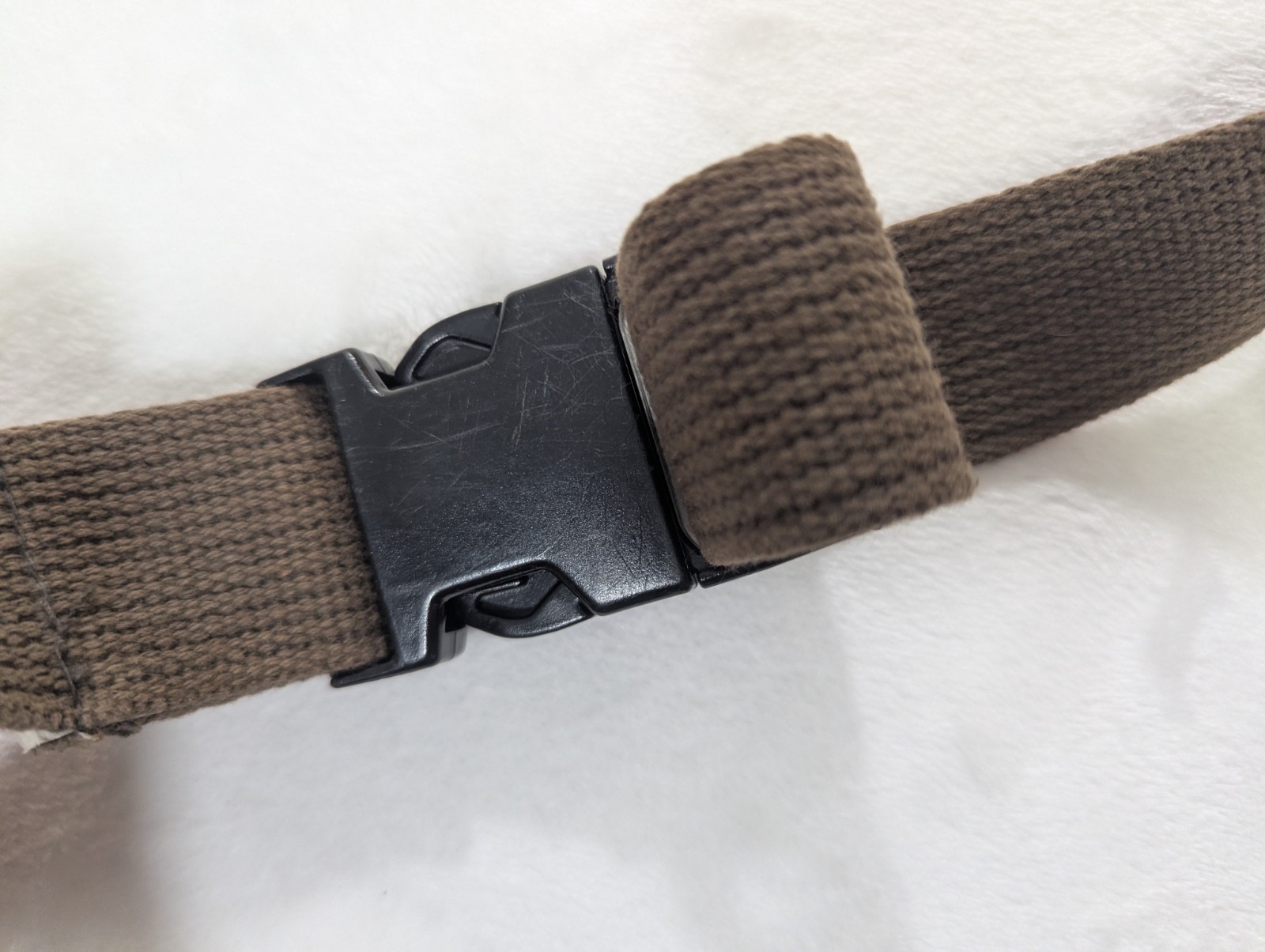 Carhartt Duck Nail Canvas Brown Tool Belt Server Apron Adjustable Distressed