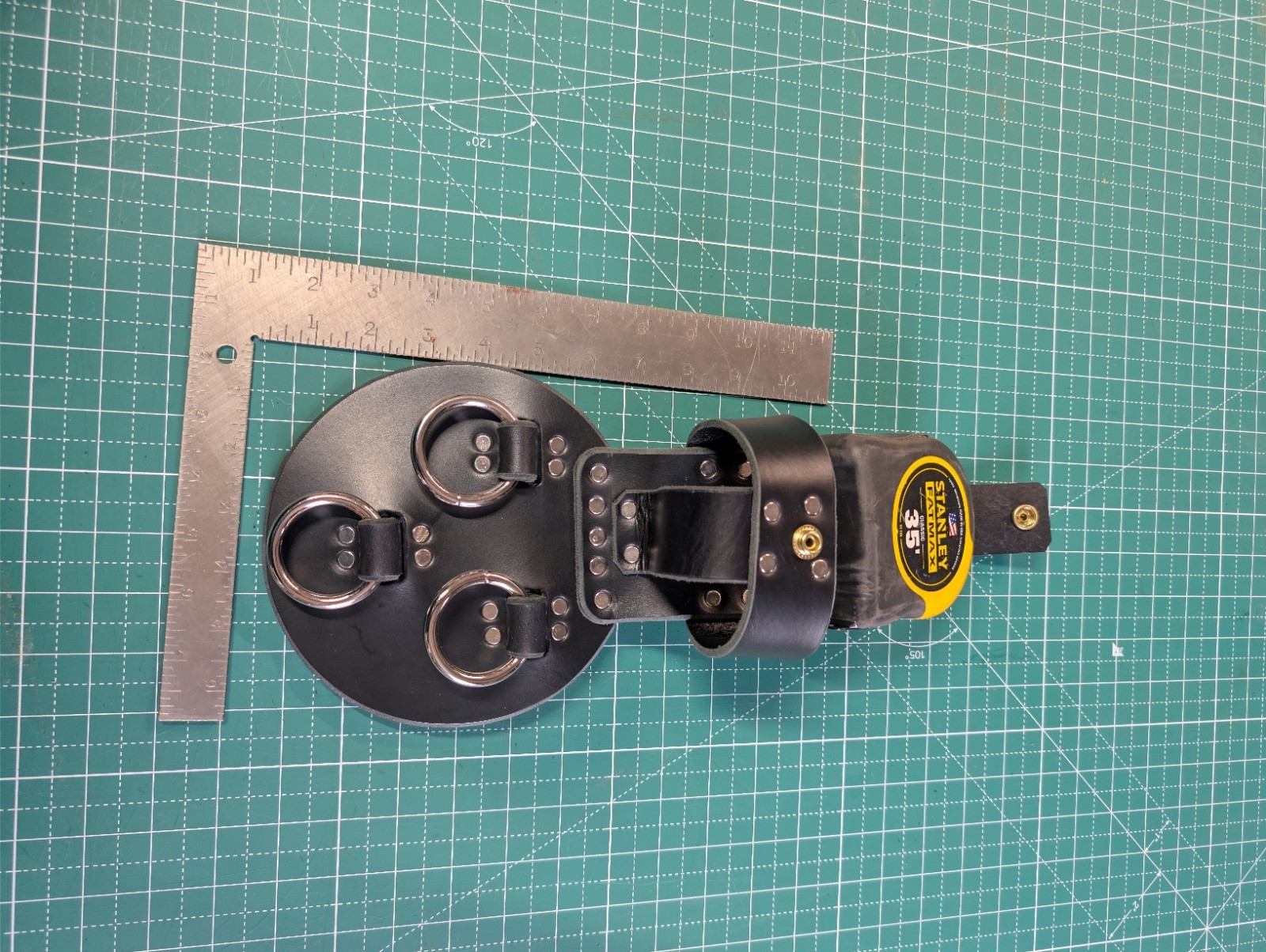 Ironworkers Spud Wrench/ Tape Measure Holder