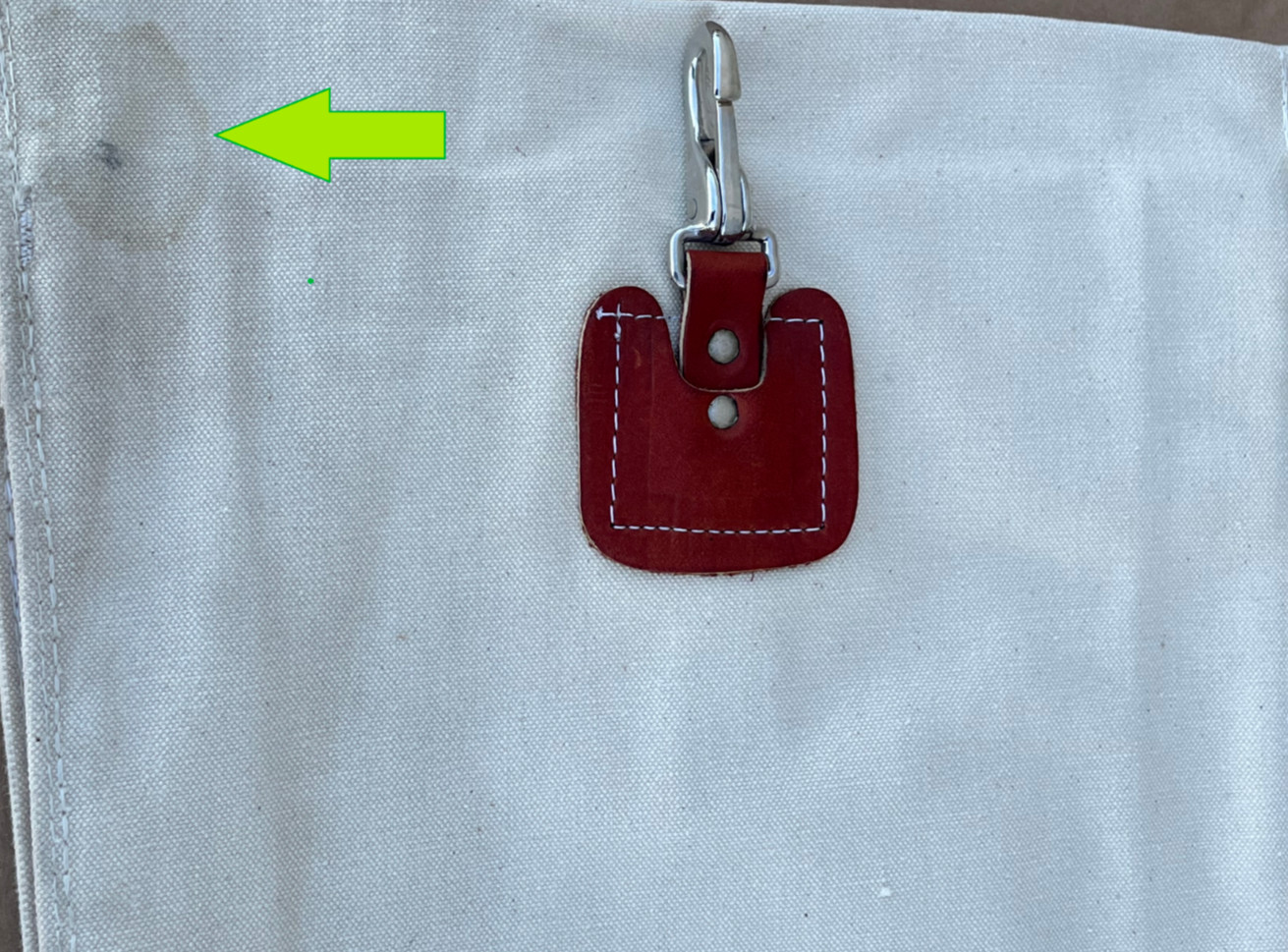 Estex Canvas Sleeve Bag with Snap Closure
