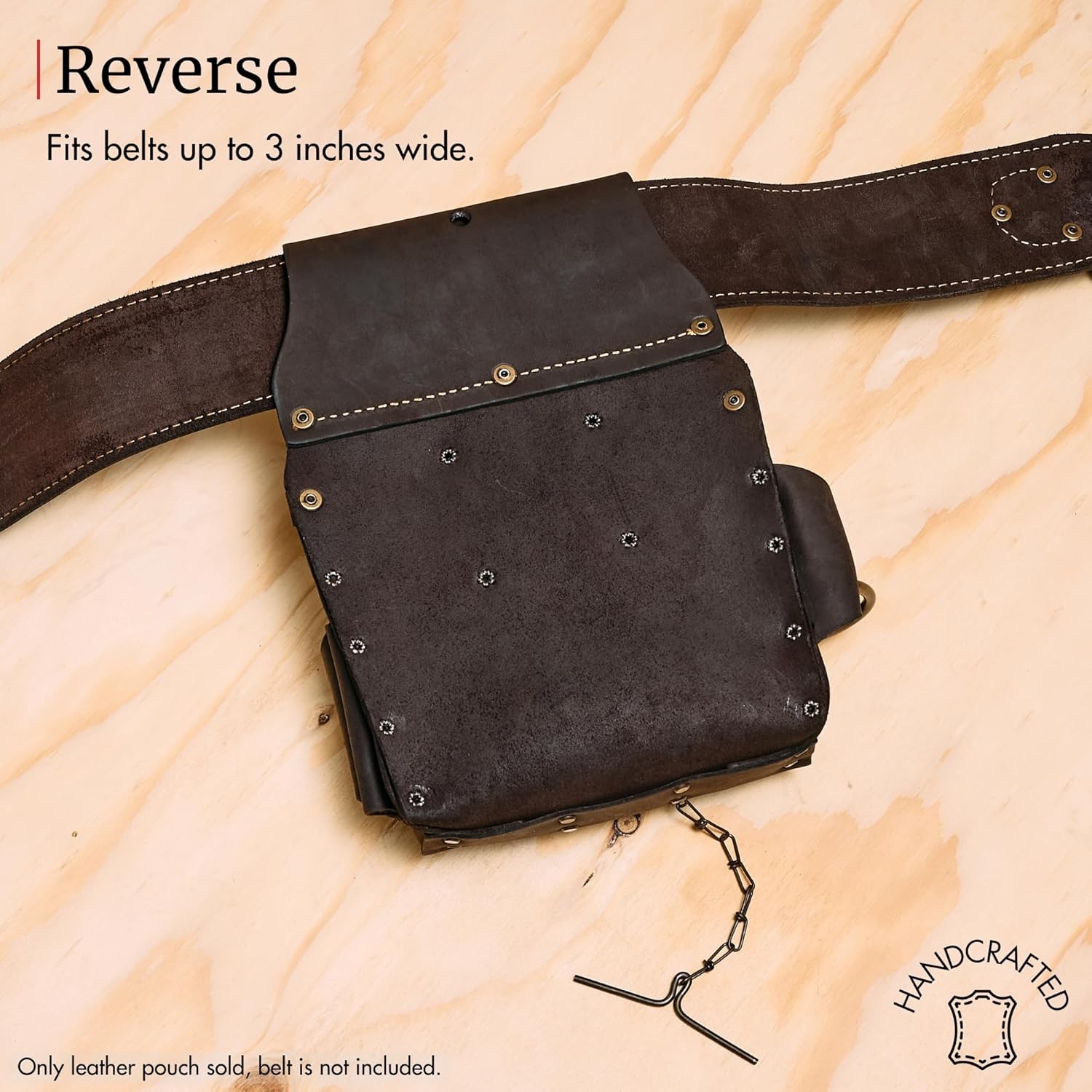 FESA Leather Electrician Tool Pouch 13-in-1 Handcrafted Belt Holster