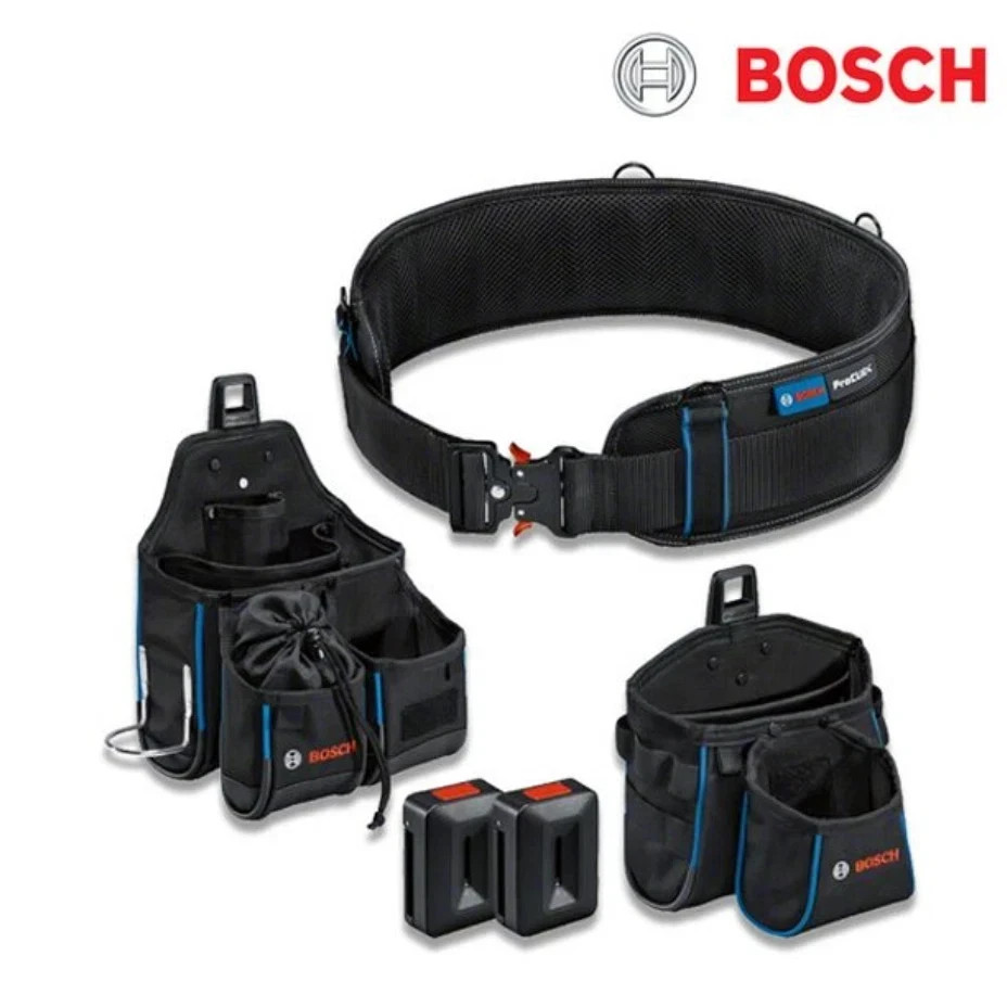 Bosch Tool Belt 93 Kit Heavy Duty Tool Pouch Set 100% Authentic / Express / NEW