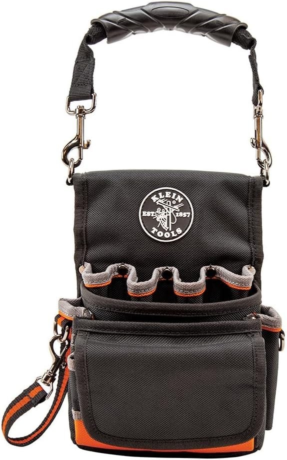 Tradesman Pro 9-Pocket Tool Pouch with Tape Thong