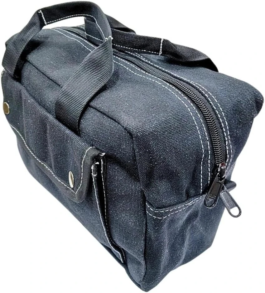 Canvas Military Duffle Bag–Water-Resistant,Heavy Duty,Adjustable Strap