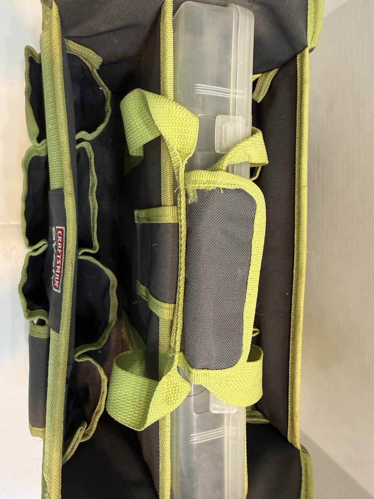 Craftsman Evolv 21 Pocket Shoulder/Hand Carry Tool Tote Bag USED CONDITION