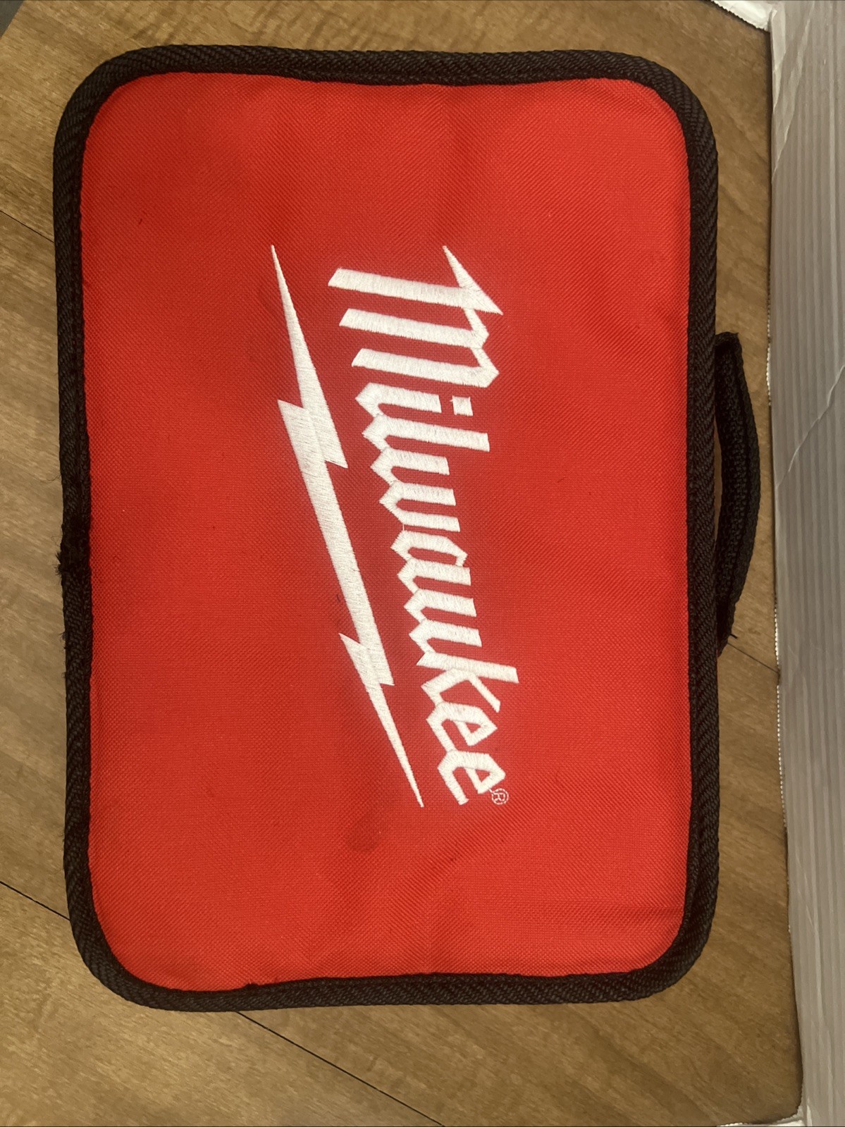 Milwaukee Tool Bag – Tough Industrial High Quality Soft Zip Case Power Pro Red