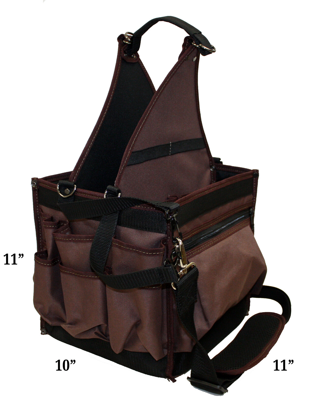 Stay Upright 27 Pocket & Compartment Electrical Handyman Maintenance Tools Pouch