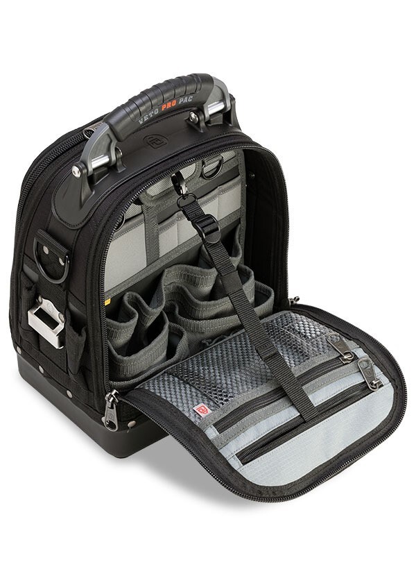 Veto Pro Pac Tech MCT Blackout Buildout Tool Bag with Tool Panel & Tablet Panel