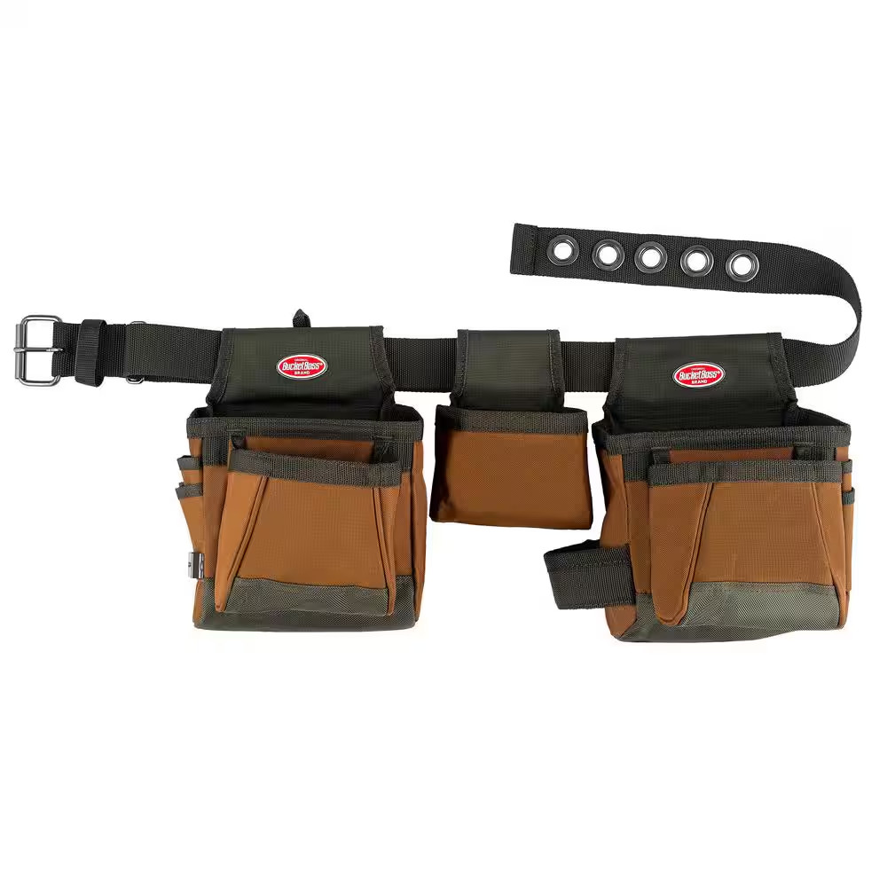 11-Pocket Handyman’S Work Tool Belt Rig
