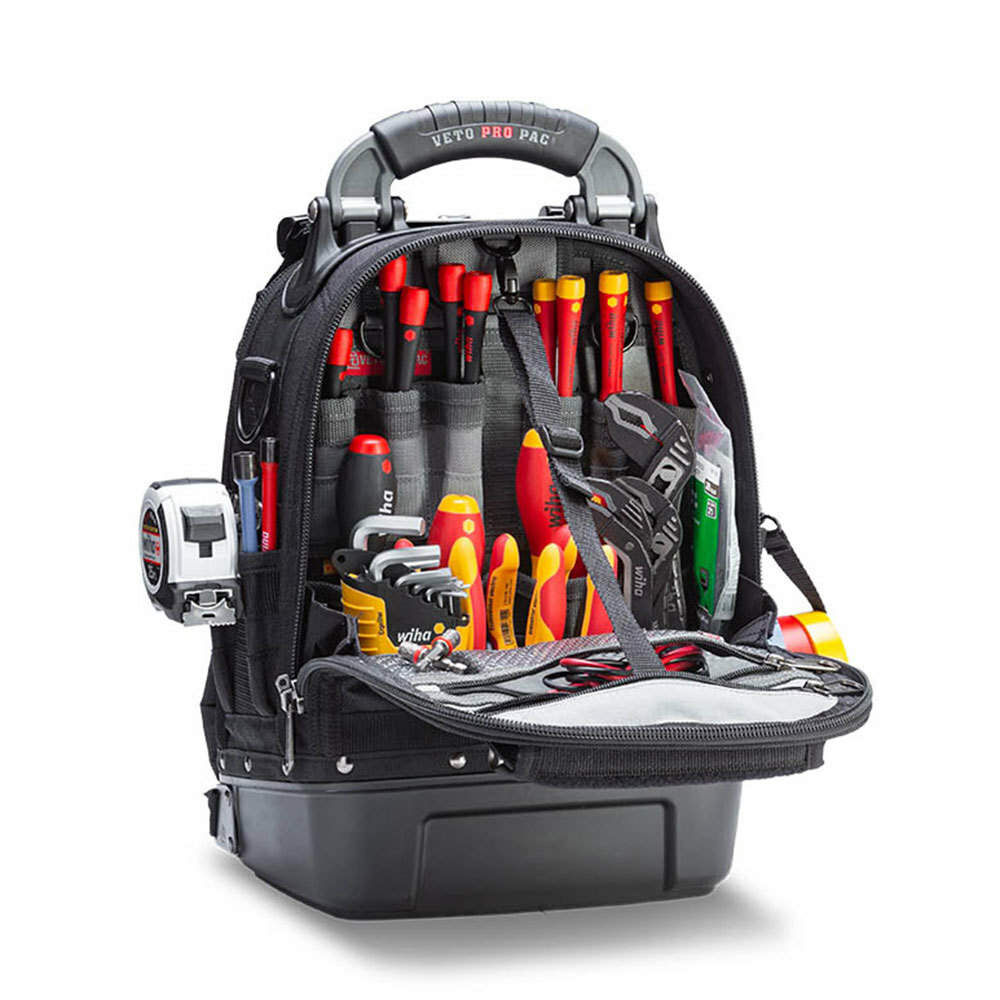 Veto Pro Pac Tech Pac MC Blackout Compact Full Featured Tool Bag