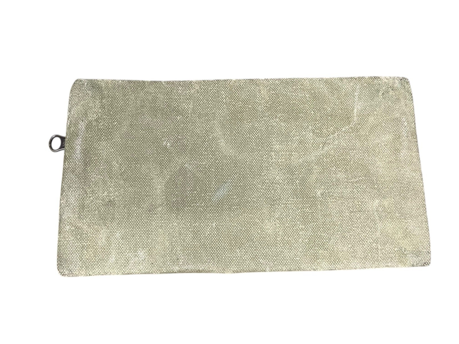 Hide and Design Green Waxed Canvas Utility Cord Pouch Organizer