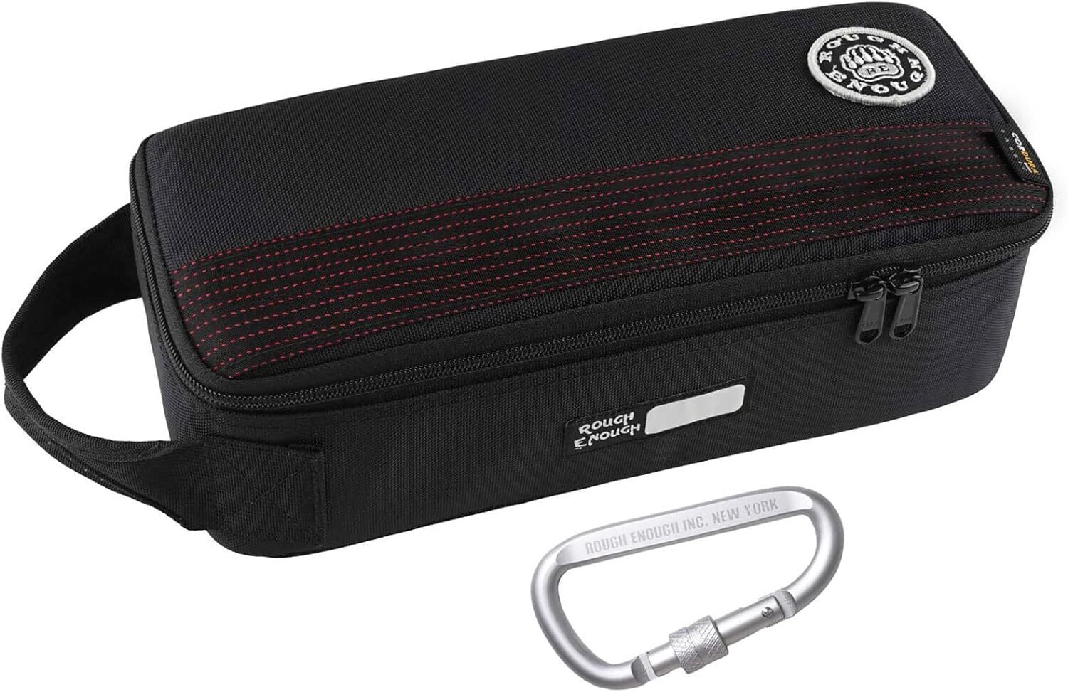 Rough Enough Small Tool Bag Case Portable Box EDC Pouch Medium, Black