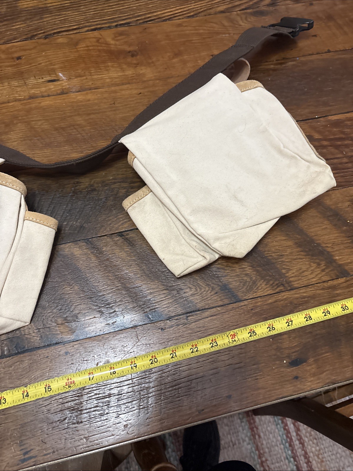 McGuire-Nicholas Tool Belt Canvas & leather Pouch Hammer Holder