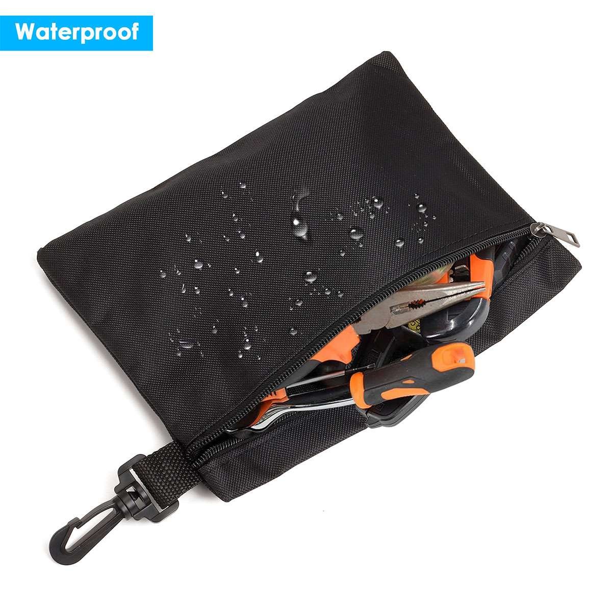 Portable Oxford Cloth Tool Storage Bag Zip Carry Case Pouch Bag Organizer Pocket