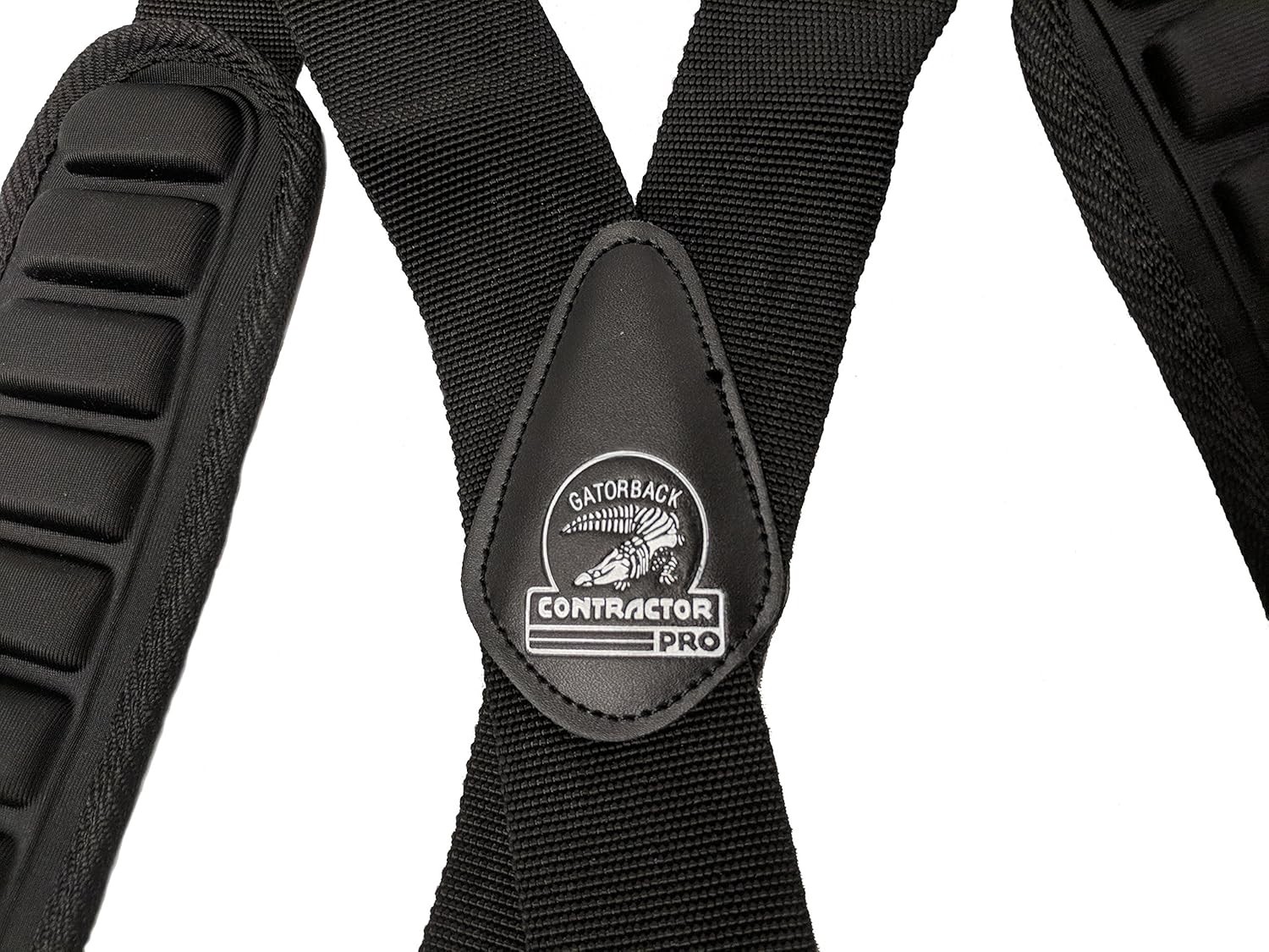 B606 Molded Air Channel Suspenders w/Spring Hooks. Extreme Comfort and Support f