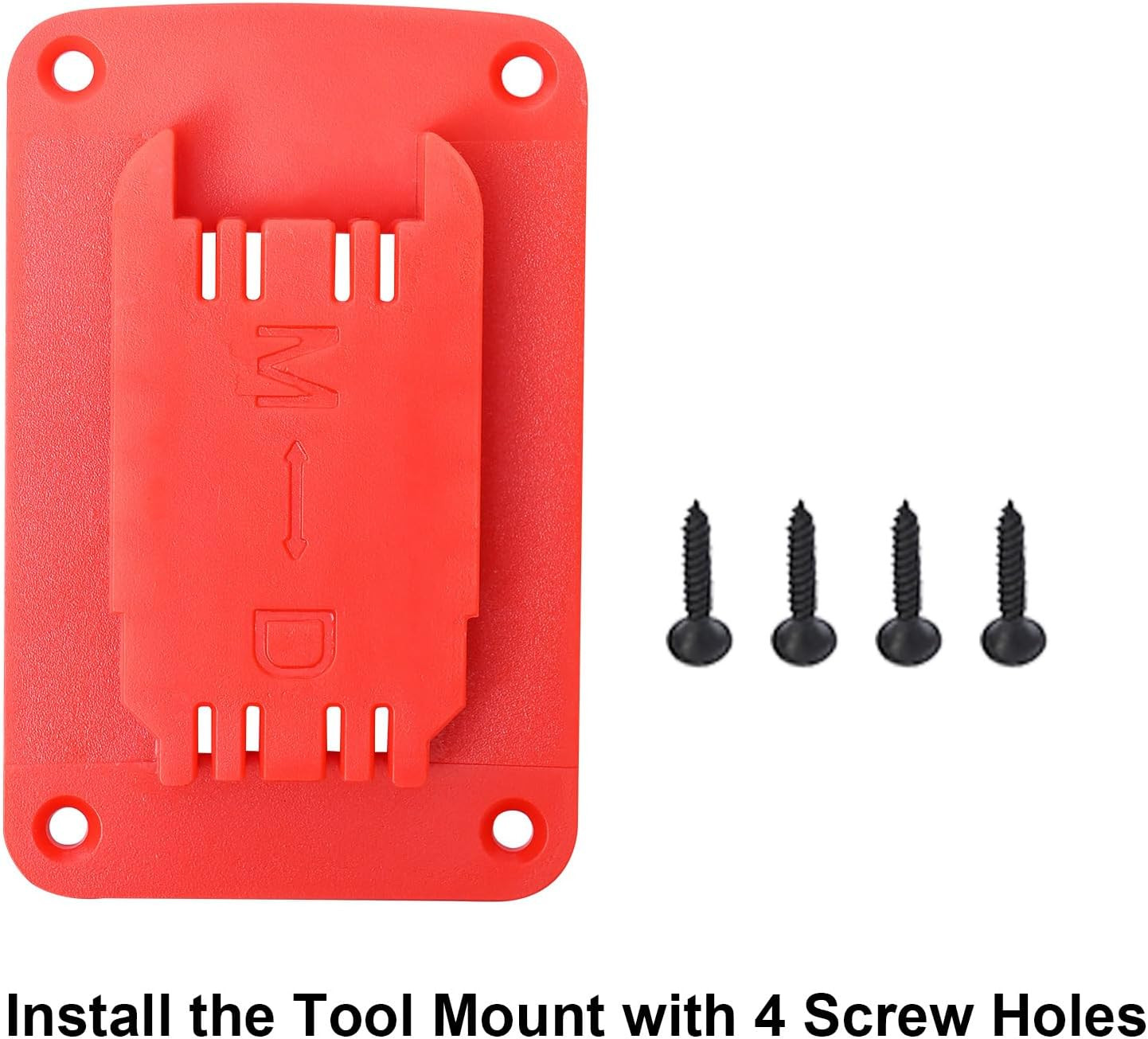 12Packs Tool Holder for Milwaukee M18 & Dewalt 20V,Wall Mount Drill Holder with