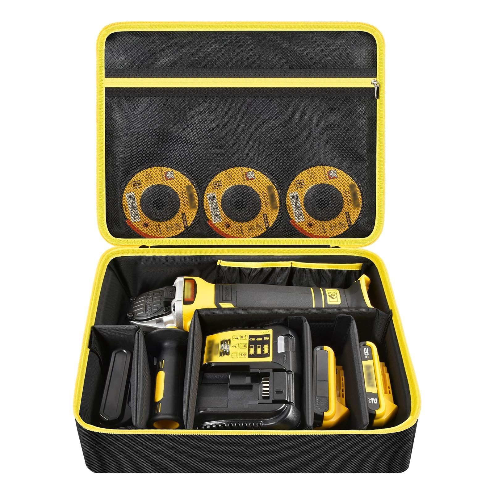 Angle Grinder Tool Bag for 20V MAX & FLEXVOLT ADVANTAGE – Storage for Battery, C