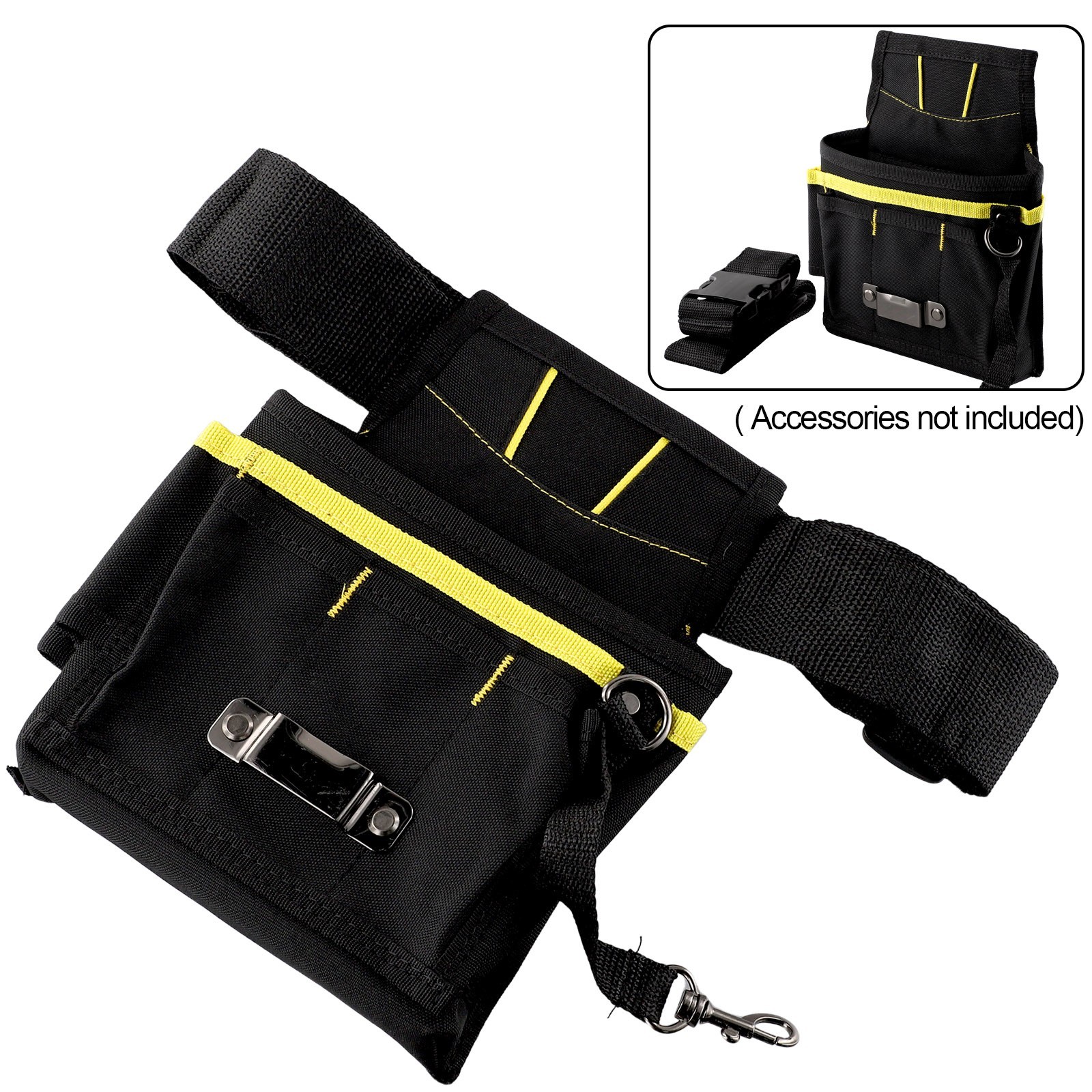 Tool Bag Waist Storage 24*17*4cm 600D Oxford Fabric Belt Tool Electrician