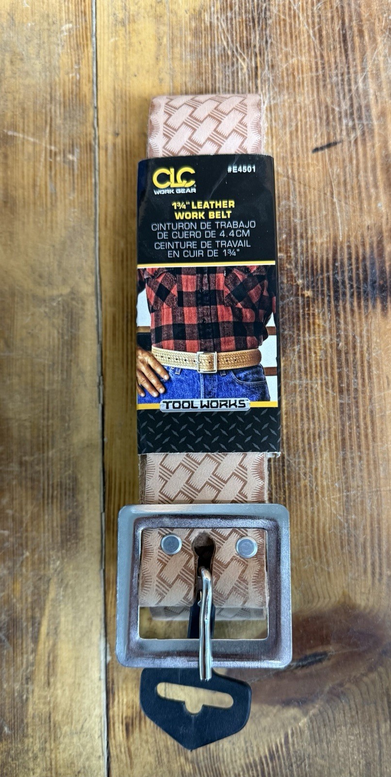 Leather Work Belt, 29-46 inCLC Custom Leathercraft E4501