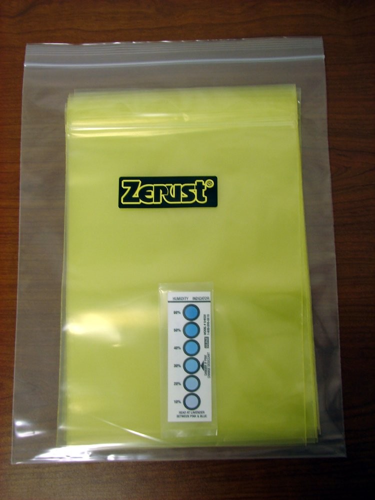 10 PCS 9×12 Inch Rust Prevention Multipurpose Poly Bag Zip Closure Corrosion