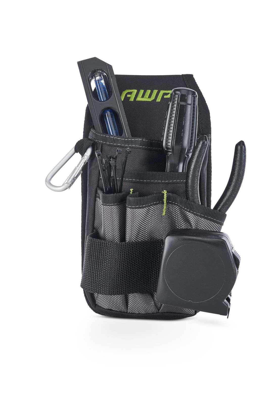 Professional Tool Pouch Electrician Multi Pocket Organizer Belt Bag 7 Pockets Po