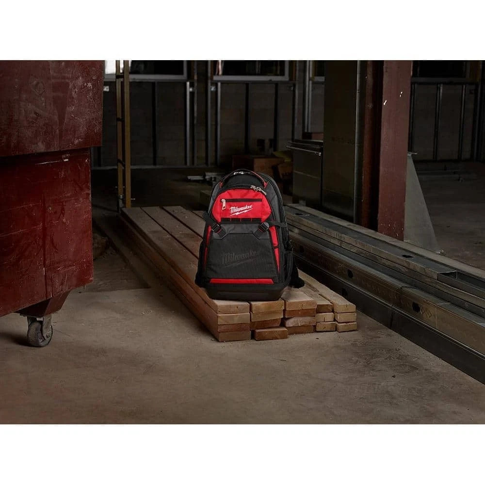 Jobsite Tool Backpack 48-22-8200 Heavy Duty 35 Pocket Tool Storage