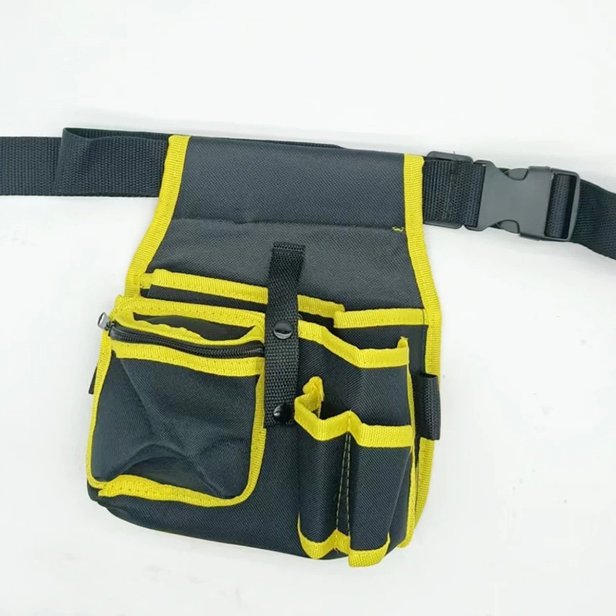 Electrician Tool Pouch Waist Belt Bag Canvas Multi Pocket Hardware Holder Durabl