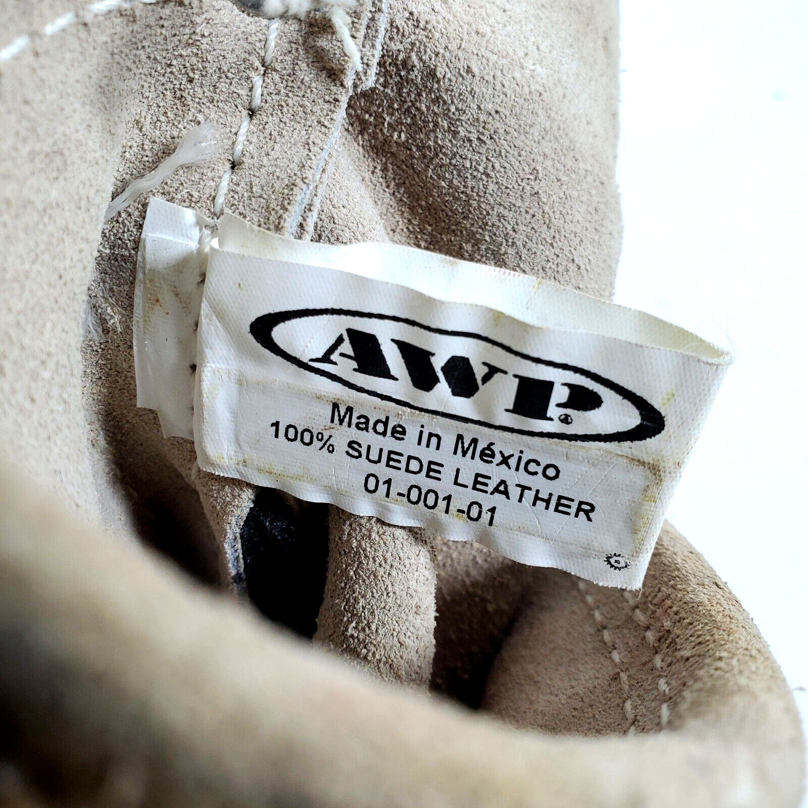 AWP Suede Leather Tool Belt Tan Belted 54″ General Construction Apron 1LS-195