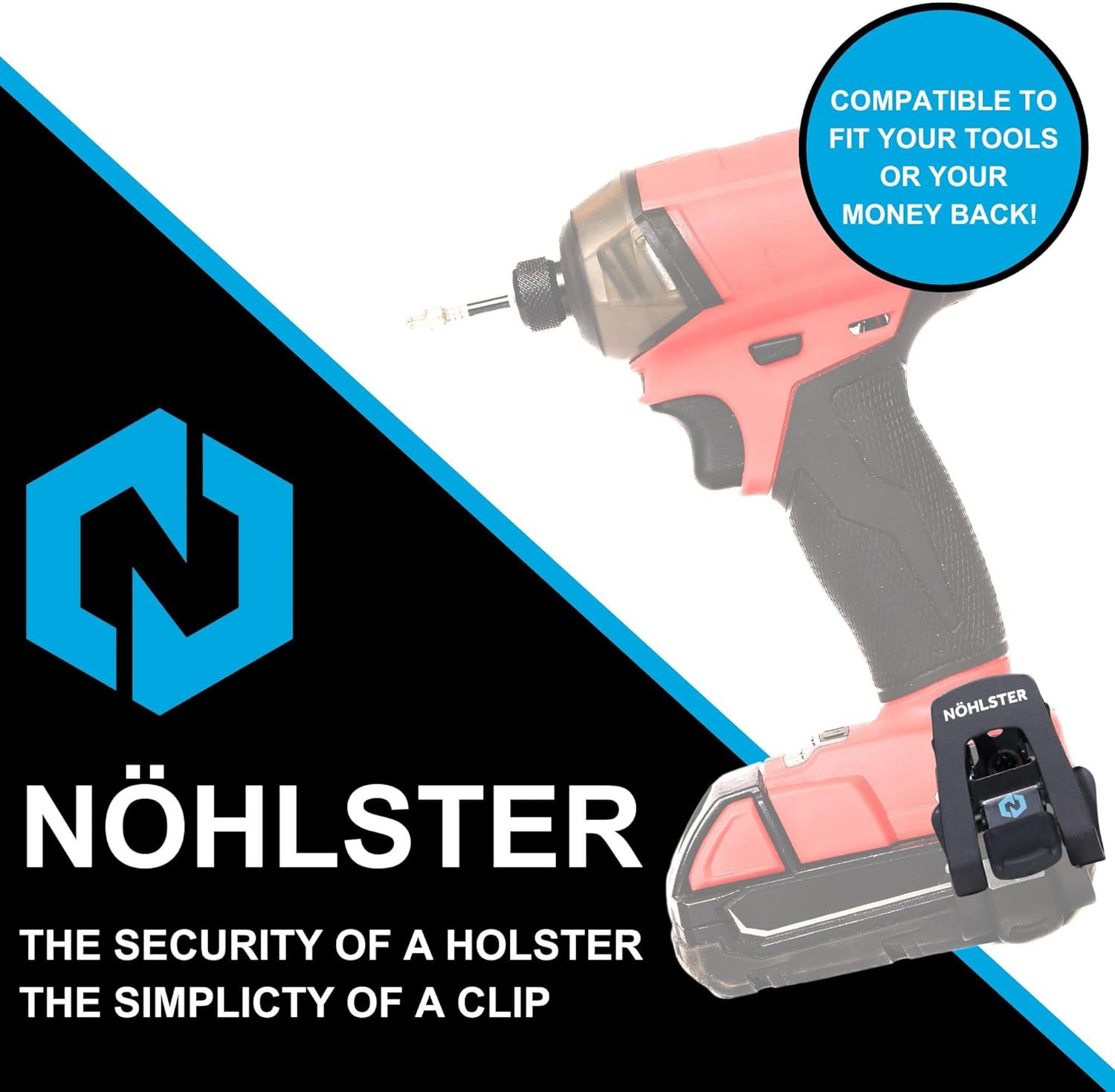 Locking Tool Clip – a Tool Holster Alternative – Drill Belt Clip, Impact Driver