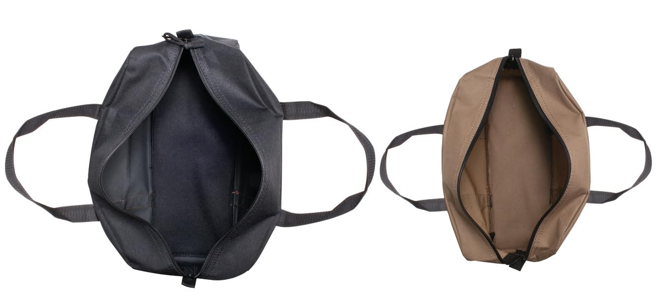 CLC Custom Leathercraft 1107 2 Pack Medium and Large Utility Tote Bag