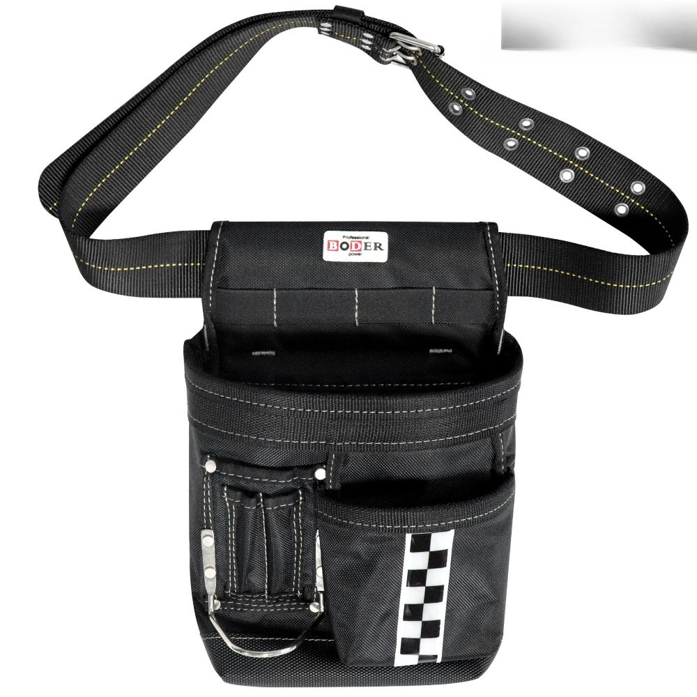 Multifunctional tools fanny pack storage bag double layer Oxford cloth