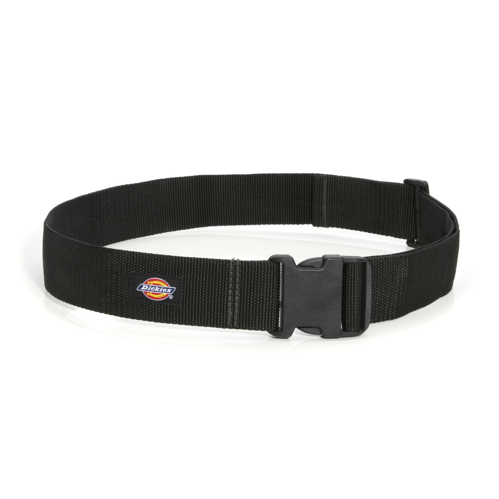 Dickies 2 in. Wide Black Webbing Tool Belt for Utility and Work Pouches 57013