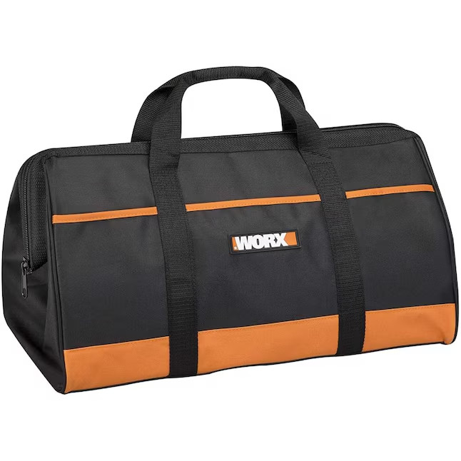 WORX Worx Black Nylon 12-in W x 13-in D x 21-in L Zippered Tool bag