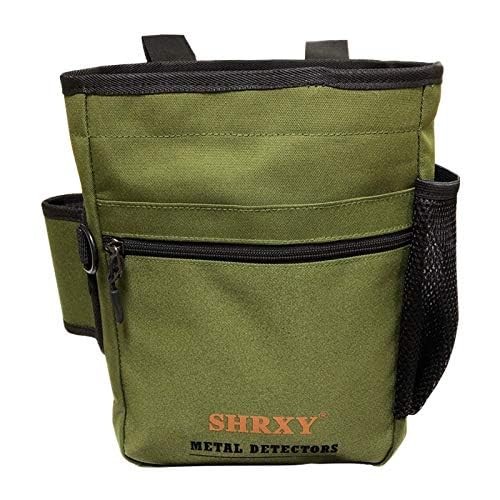 Pointer Metal Detector Find Bag Detecting Digger Tools 12“x 8”x 4, GREEN