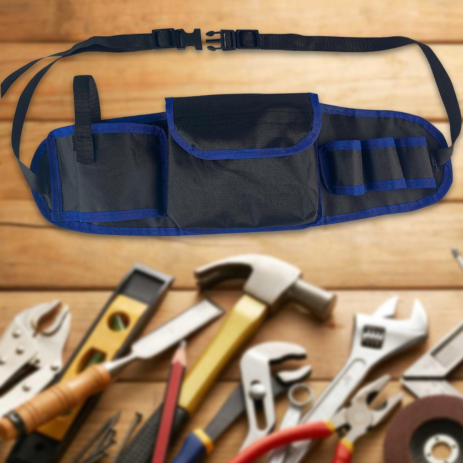 Tool Pouch Sturdy with Adjustable Waist Strap,Tool Waist Bag Multifunction Tool