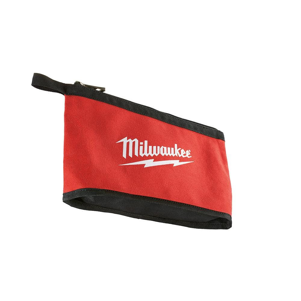 Milwaukee Red Zipper Tool Bag Storage Water Resistant Zippered 12 Inch 4 Piece