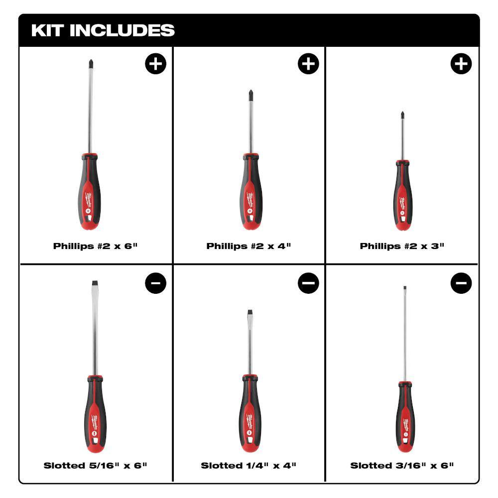 20 In. PACKOUT Tote with 6-Piece Screwdriver Set