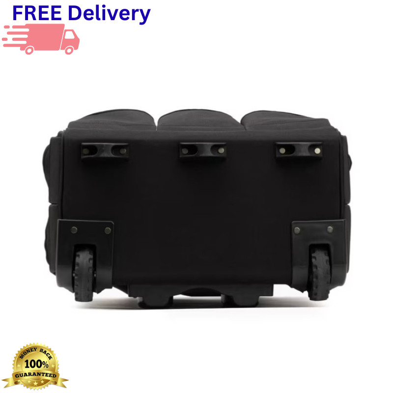 CAT 18″ Rolling Tool Bag 75lb Capacity 16 Pockets Heavy Duty Storage Caterpillar